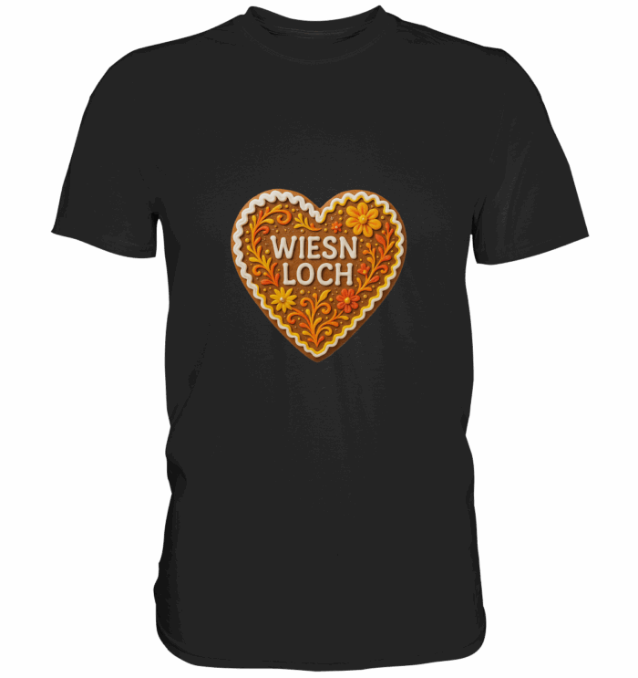 Herz Loch - Premium Classic T-Shirt – Bild 1