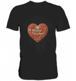Herz Flitscherl - Premium Classic T-Shirt