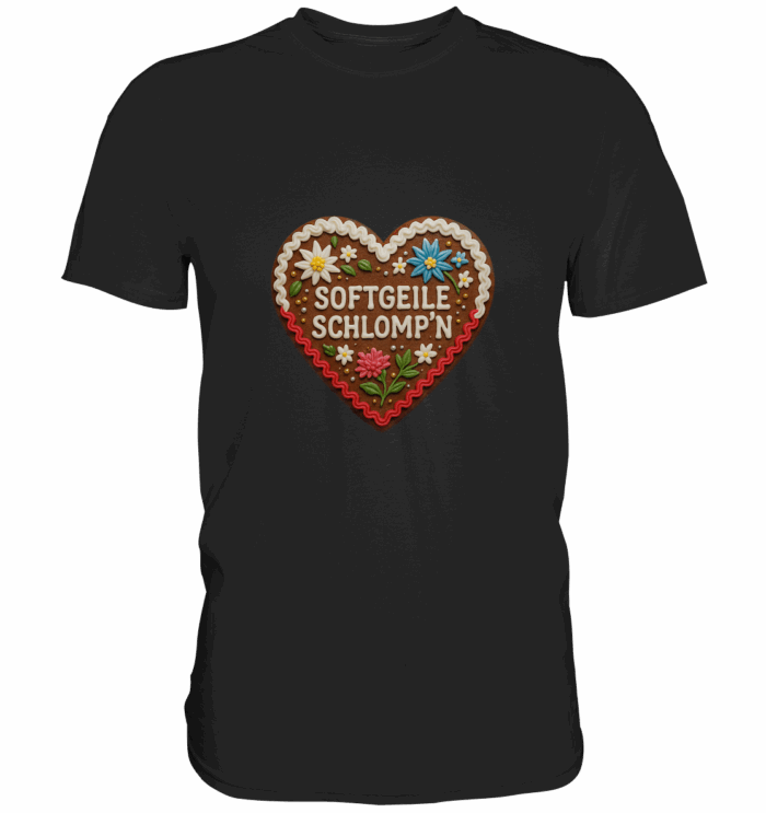 Herz Schlompn - Premium Classic T-Shirt – Bild 1