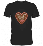 Herz Wiesn Huar - Premium Classic T-Shirt