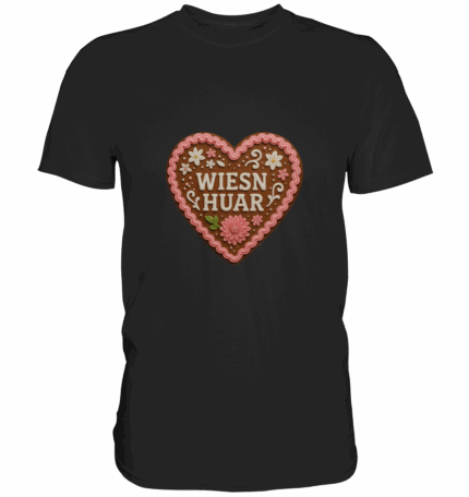 Herz Wiesn Huar - Premium Classic T-Shirt