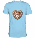 Herz Blosn - Premium Classic T-Shirt – Bild 5