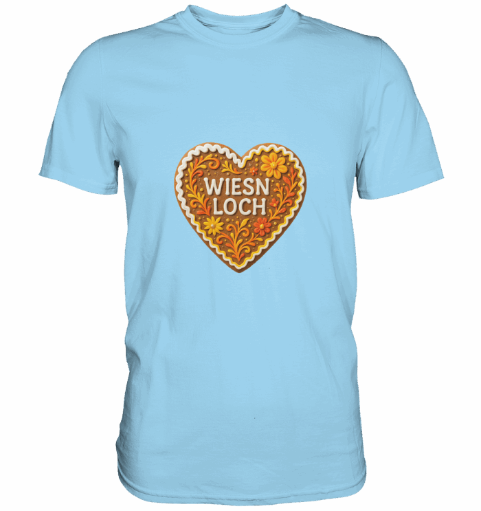 Herz Loch - Premium Classic T-Shirt – Bild 5