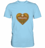 Herz Melkmaschine - Premium Classic T-Shirt – Bild 5