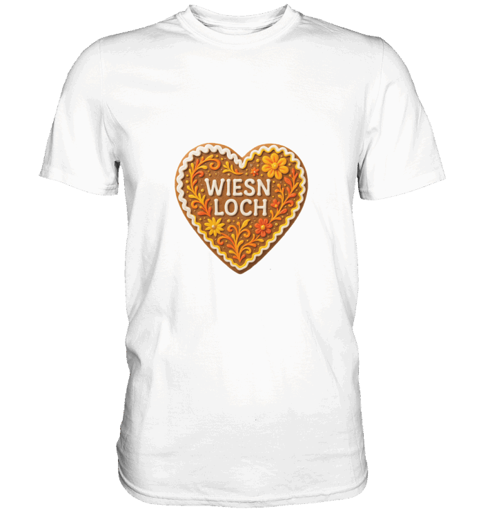 Herz Loch - Premium Classic T-Shirt – Bild 7