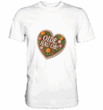 Herz Hau ob - Premium Classic T-Shirt – Bild 7
