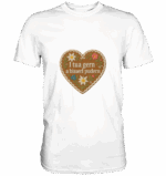 Herz Pudern - Premium Classic T-Shirt – Bild 7