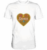 Herz Saubua - Premium Classic T-Shirt – Bild 7