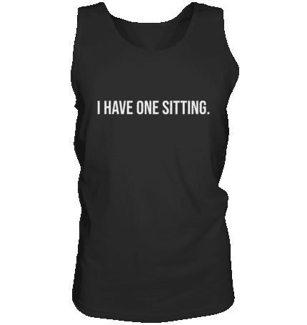 ONE SITTING1 - Relaxed Tank Top