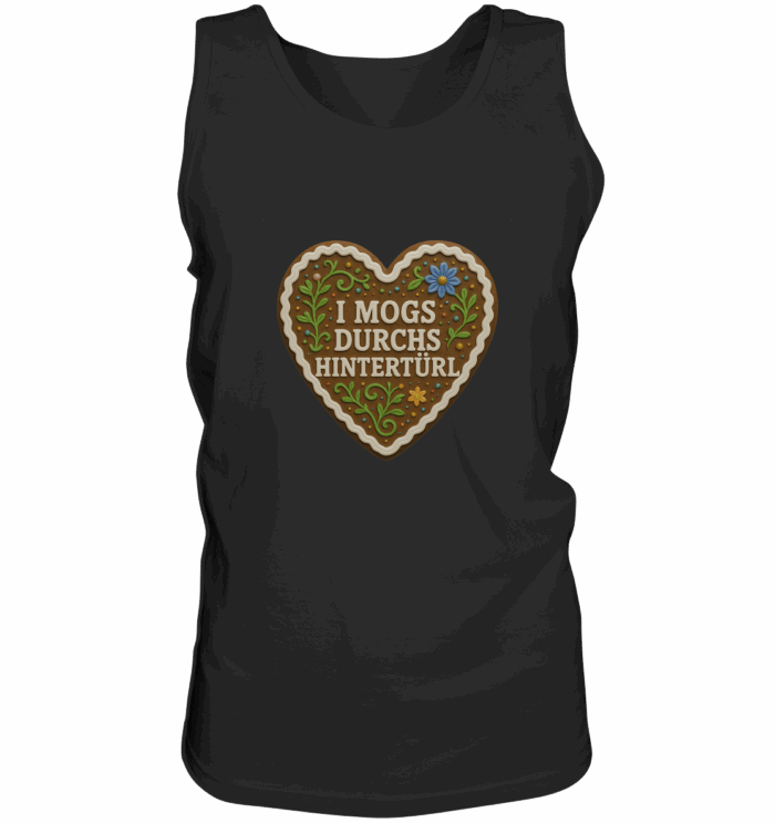 Herz Hintertürl - Relaxed Tank Top – Bild 1