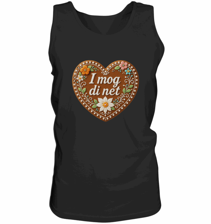 Herz i mog di net - Relaxed Tank Top – Bild 1