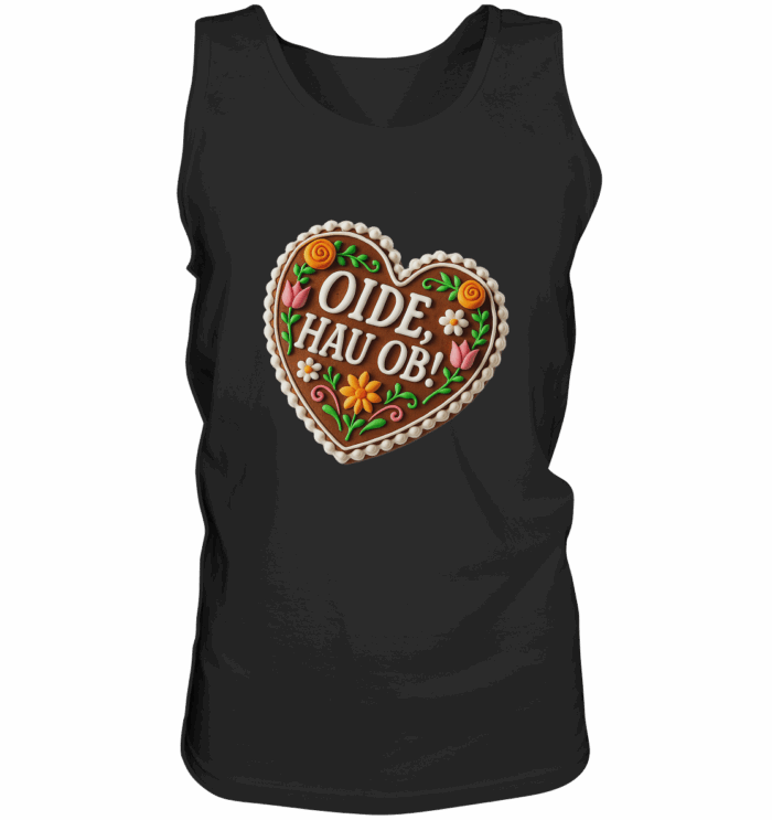 Herz Hau ob - Relaxed Tank Top – Bild 1