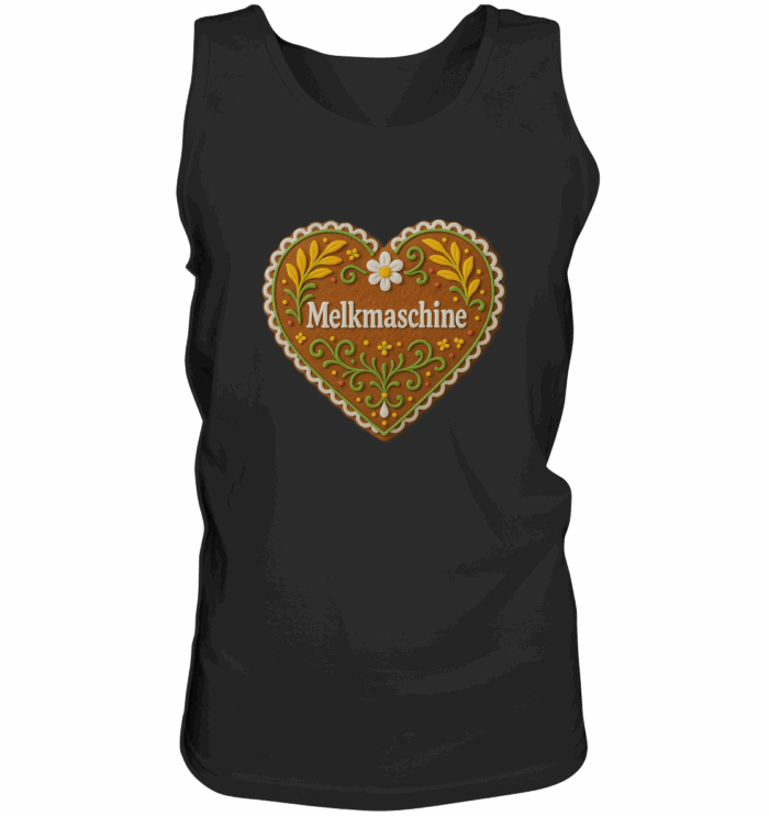 Herz Melkmaschine - Relaxed Tank Top – Bild 1