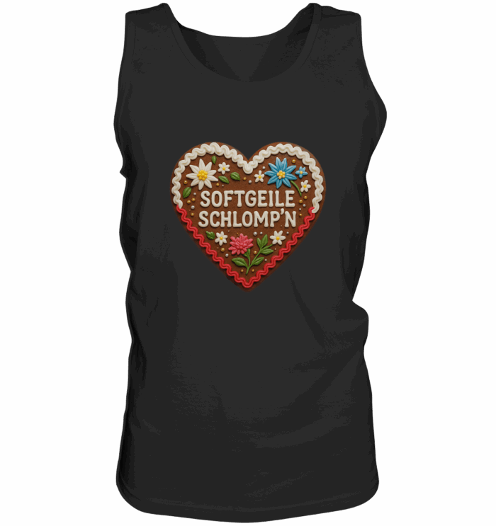 Herz Schlompn - Relaxed Tank Top – Bild 1
