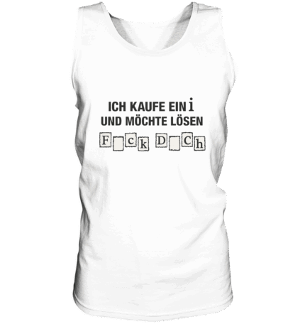 Ich kaufe ein i - Relaxed Tank Top