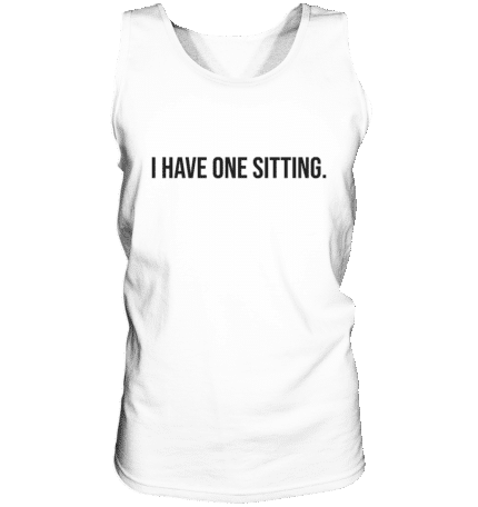 ONE SITTING2 - Relaxed Tank Top