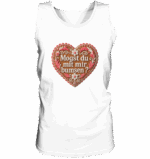 Herz Bumsen - Relaxed Tank Top – Bild 3
