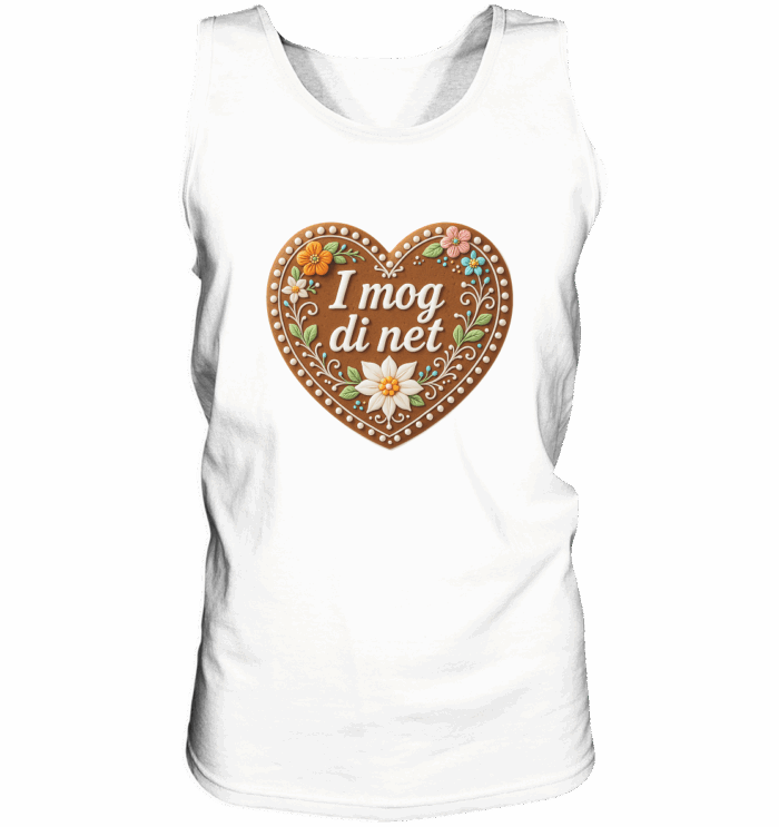 Herz i mog di net - Relaxed Tank Top – Bild 3