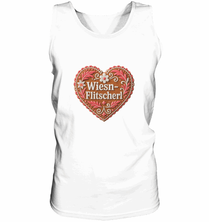 Herz Flitscherl - Relaxed Tank Top – Bild 3