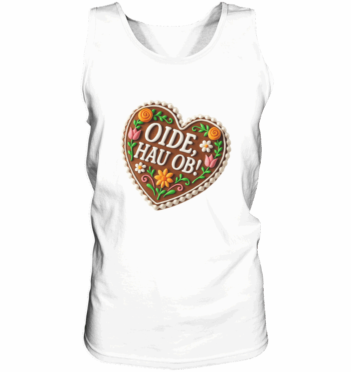 Herz Hau ob - Relaxed Tank Top – Bild 3