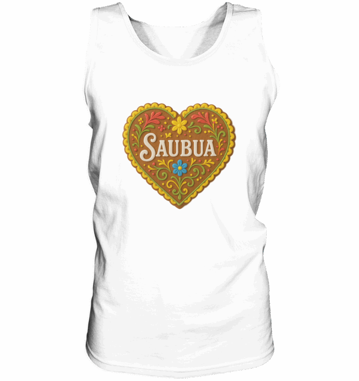 Herz Saubua - Relaxed Tank Top – Bild 3