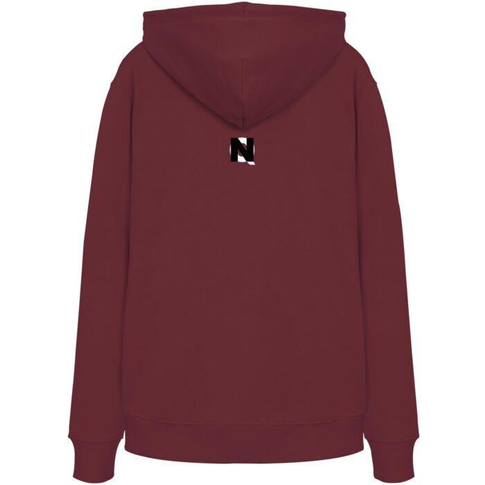 Pens Heart small - Organic Hoodie – Bild 5