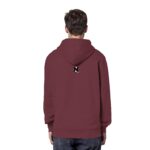 Pens Heart small - Organic Hoodie – Bild 8
