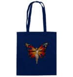 Jesus Butterfly 10 - Organic Cotton Bag – Bild 3