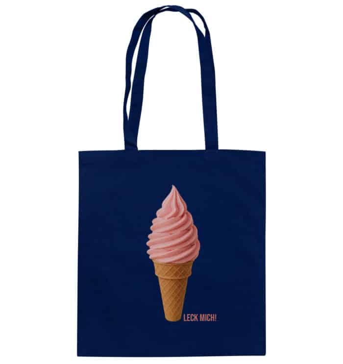 Leck mich - Organic Cotton Bag – Bild 3