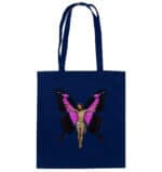 Jesus Butterfly 5 - Organic Cotton Bag – Bild 3