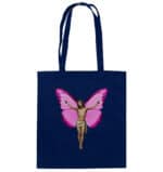 Jesus Butterfly 3 - Organic Cotton Bag – Bild 3