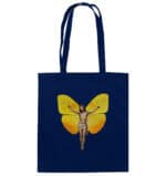 Jesus Butterfly 2 - Organic Cotton Bag – Bild 3