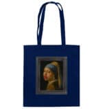 Das Mädchen mit dem Ohrring - Organic Cotton Bag – Bild 3
