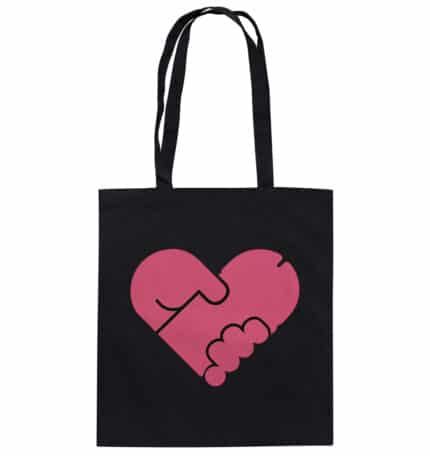 Pens heart - Organic Cotton Bag