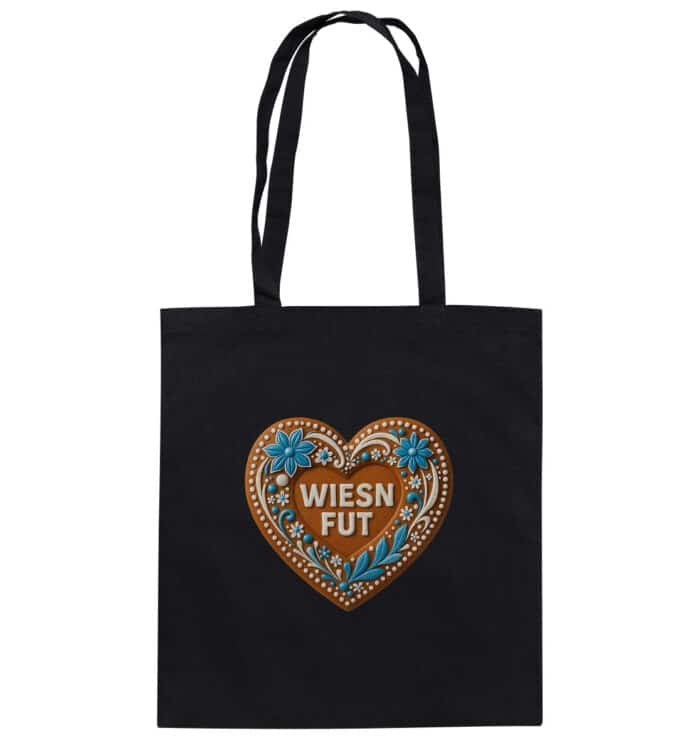Lebkuchenherz Wiesn Fut - Organic Cotton Bag – Bild 1