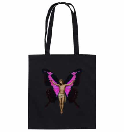 Jesus Butterfly 5 - Organic Cotton Bag