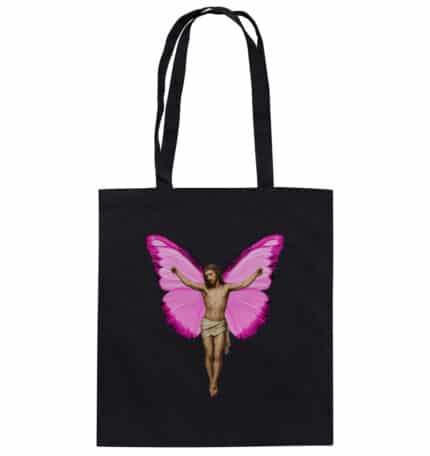 Jesus Butterfly 3 - Organic Cotton Bag