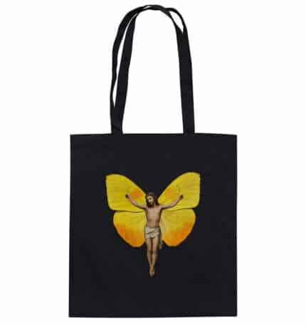 Jesus Butterfly 2 - Organic Cotton Bag