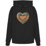 Lebkuchenherz Wiesn Fut - Organic Hoodie