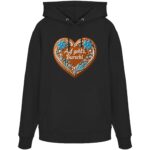 Lebkuchenherz Burschi - Organic Hoodie