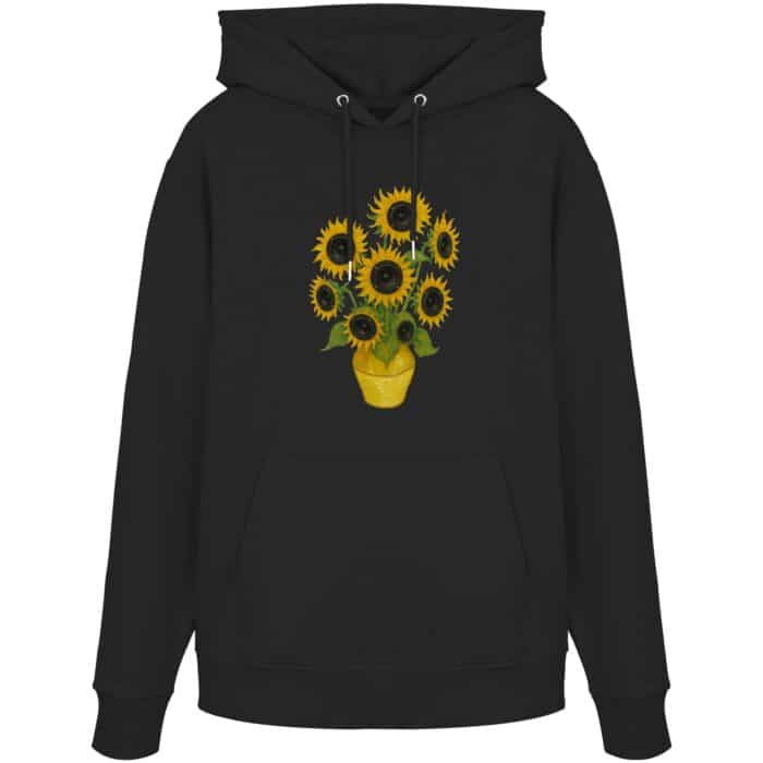 Sonnenblumen - Organic Hoodie – Bild 1
