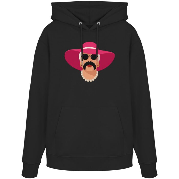 Lenny pink full - Organic Hoodie – Bild 1