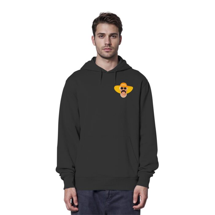 Lenny orange - Organic Hoodie – Bild 2