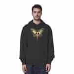 Jesus Butterfly 8 - Organic Hoodie – Bild 2