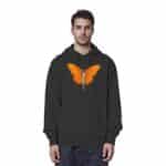 Jesus Butterfly 9 - Organic Hoodie – Bild 2