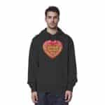 Lebkuchenherz If i could turn back time - Organic Hoodie – Bild 2