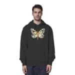 Jesus Butterfly 6 - Organic Hoodie – Bild 2