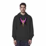 Jesus Butterfly 5 - Organic Hoodie – Bild 2