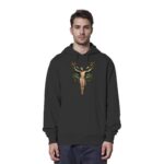 Jesus Butterfly 1 - Organic Hoodie – Bild 2