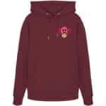 Lenny pink - Organic Hoodie – Bild 6
